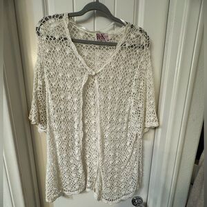 R&K Originals Women's Crochet Top